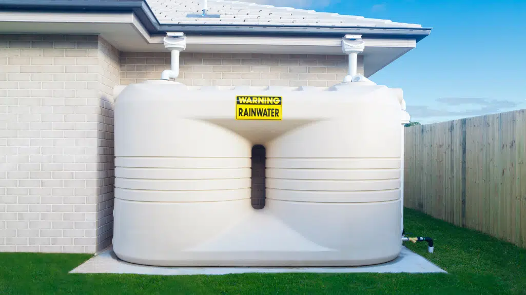 Using a rainwater storage tank as one of the Ways Of Saving Water